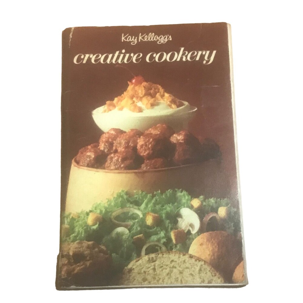 Vintage 1971 Kay Kellogg’s Creative Cookery Cookbook Booklet